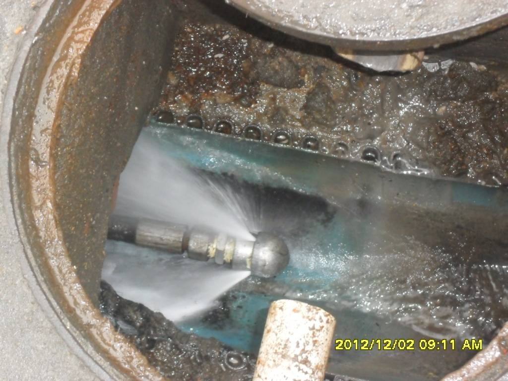 石排镇污水管道高压清洗